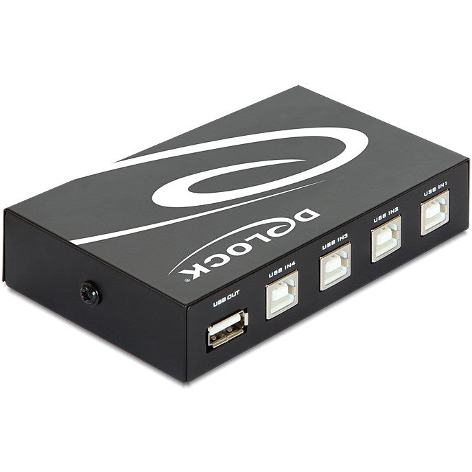 DELOCK Switch 4-port USB manuell