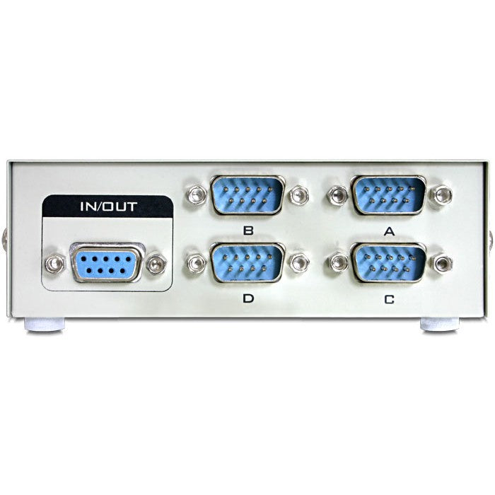 DELOCK SWITCH 4-port RS-232manuell
