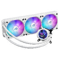 ASUS K Asus WAK ROG STRIX LC III 360 ARGB LCD WHT – Ansicht 3