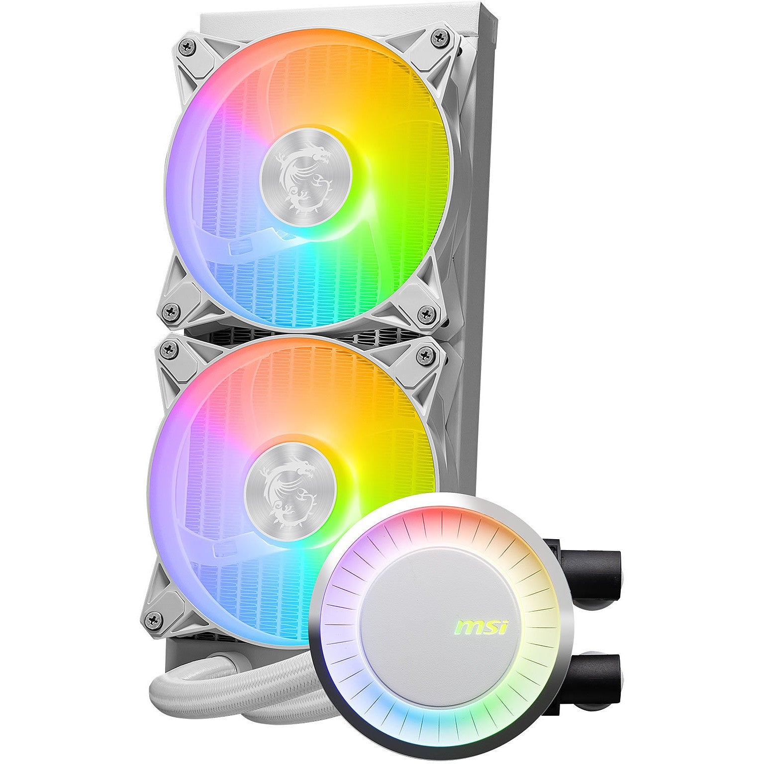 K MSI MAG CoreLiquid E240 WHITE