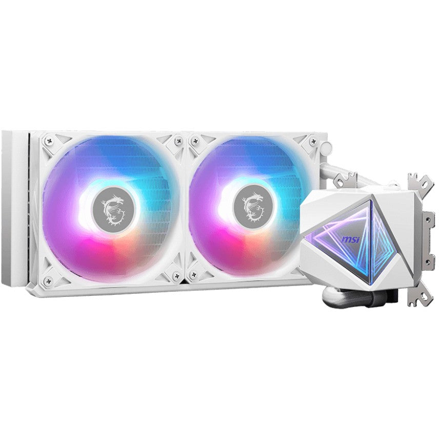 K MSI MAG CoreLiquid I240 WHITE