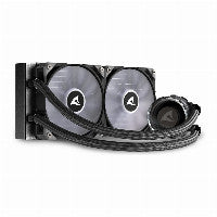 Refroidisseur liquide Sharkoon S80 RGB 2 ventilateurs 240mm noir