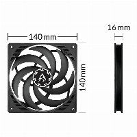 ARCTIC P14 Slim PWM PST 140 mm Fan