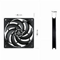 Arctic K ARCTIC Kühler P12 SLIM PWM PST 3pcs Value Pack – Ansicht 5
