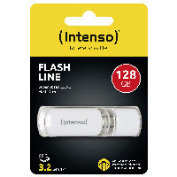 Intenso Flash Line USB-Stick 128 GB USB Typ-C 3.2 Gen 1 (3.1 Gen 1) Weiß