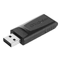 Verbatim Slider - USB-Stick 128GB - Schwarz