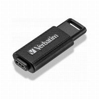 Verbatim Store 'n' Go USB-Stick 64 GB USB Typ-C 3.2 Gen 1 (3.1 Gen 1) Schwarz