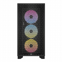 3000D RGB Tempered Glass Black CC-9011255-WW