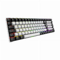SHARKOON SKILLER SGK50 S2 PBT (wei. DE-Layout. Gateron G Pro 3.0 Yellow)