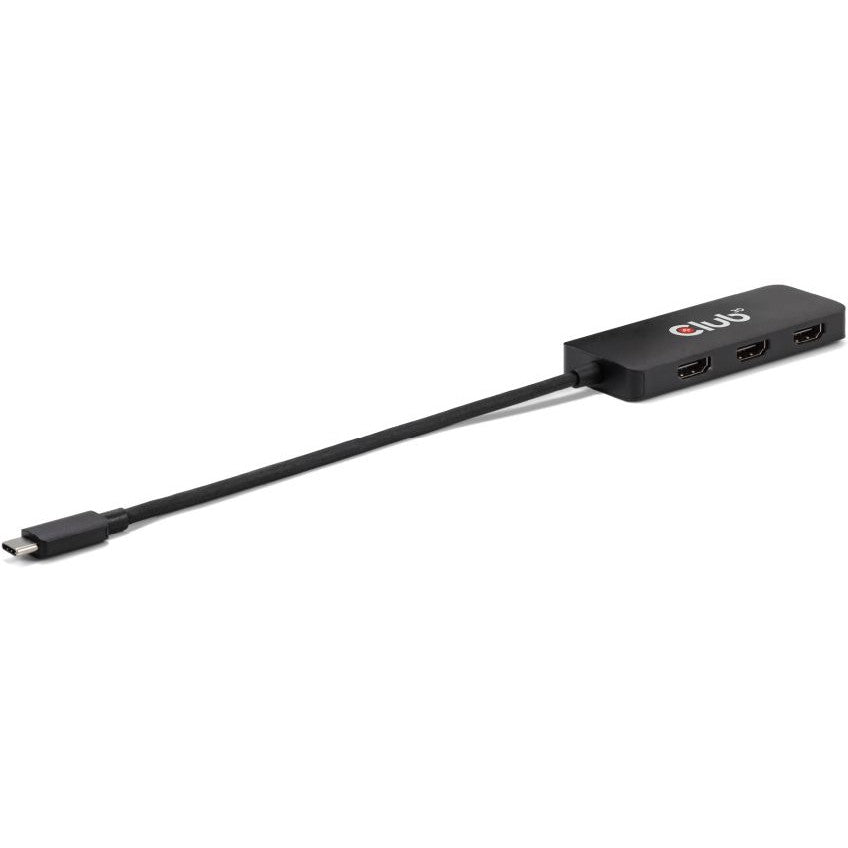 Club3D MST-Hub USB 3.2 Typ C > 3x HDMI 4K60Hz St/Bu retail
