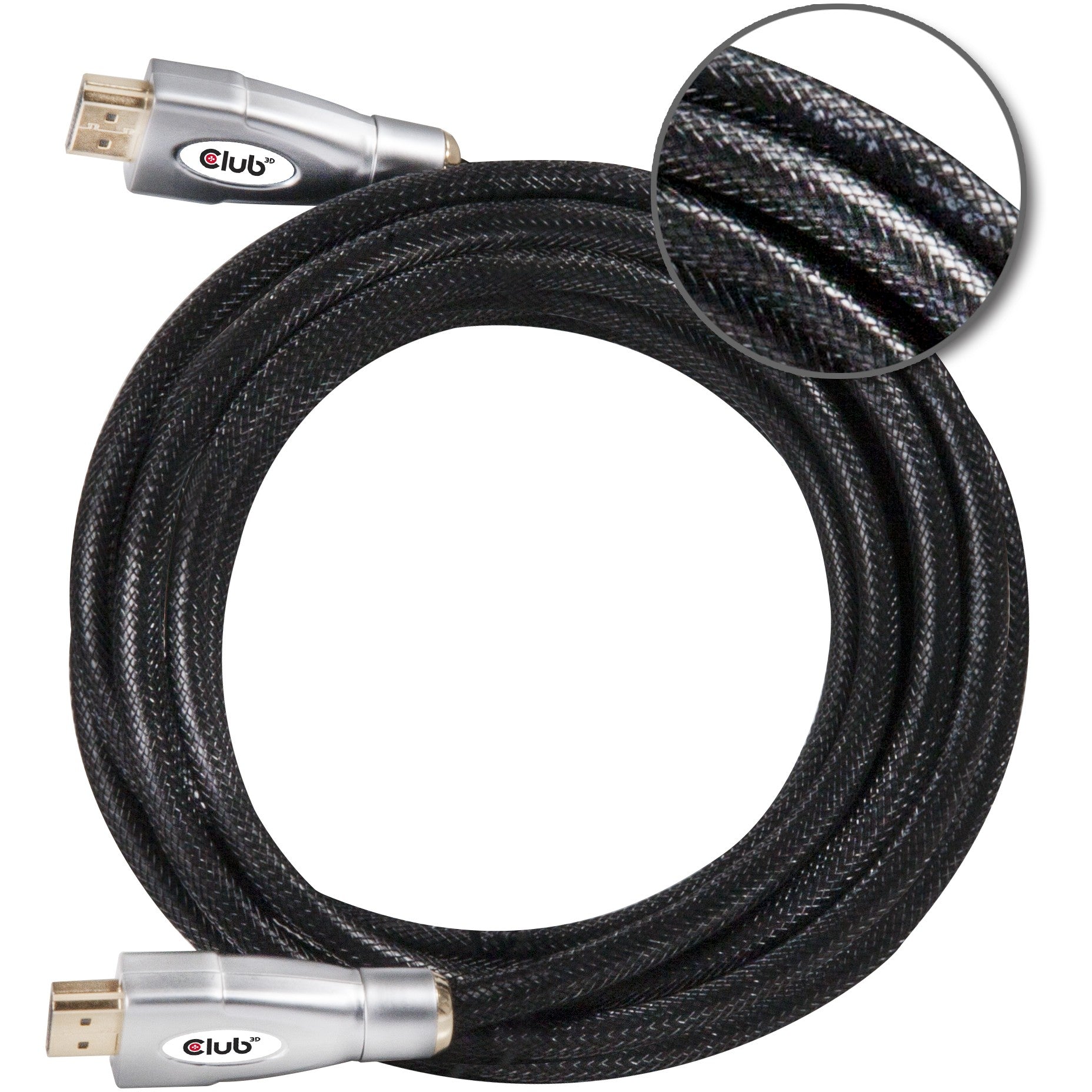 Club3D HDMI-Kabel A -> A 2.0 High Speed 4K60Hz UHD 5 Meter Polybeutel