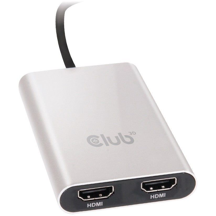 Club3D Adapter Thunderbolt 3 > 2x HDMI 4K@60Hz aktiv St/Bu retail