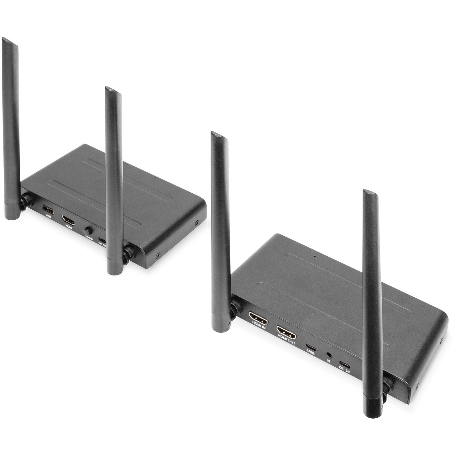 DIGITUS Wireless HDMI KVM Extender Set bis 200M Full HD