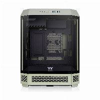 Thermaltake The Tower 600 ATX Mid Tower Green with Tempered Glass Side Panel and USB 3.2 Gen 2 Type-C, USB 3.2 Gen 1 Type-A Front Panel