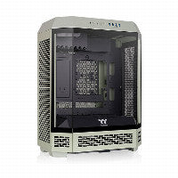 Thermaltake The Tower 600 ATX Mid Tower Green with Tempered Glass Side Panel and USB 3.2 Gen 2 Type-C, USB 3.2 Gen 1 Type-A Front Panel