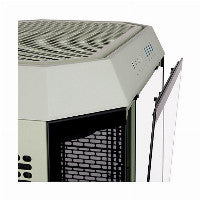 Thermaltake The Tower 600 ATX Mid Tower Green with Tempered Glass Side Panel and USB 3.2 Gen 2 Type-C, USB 3.2 Gen 1 Type-A Front Panel