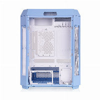 Thermaltake The Tower 600 ATX Mid Tower Blue Tempered Glass Side Panel