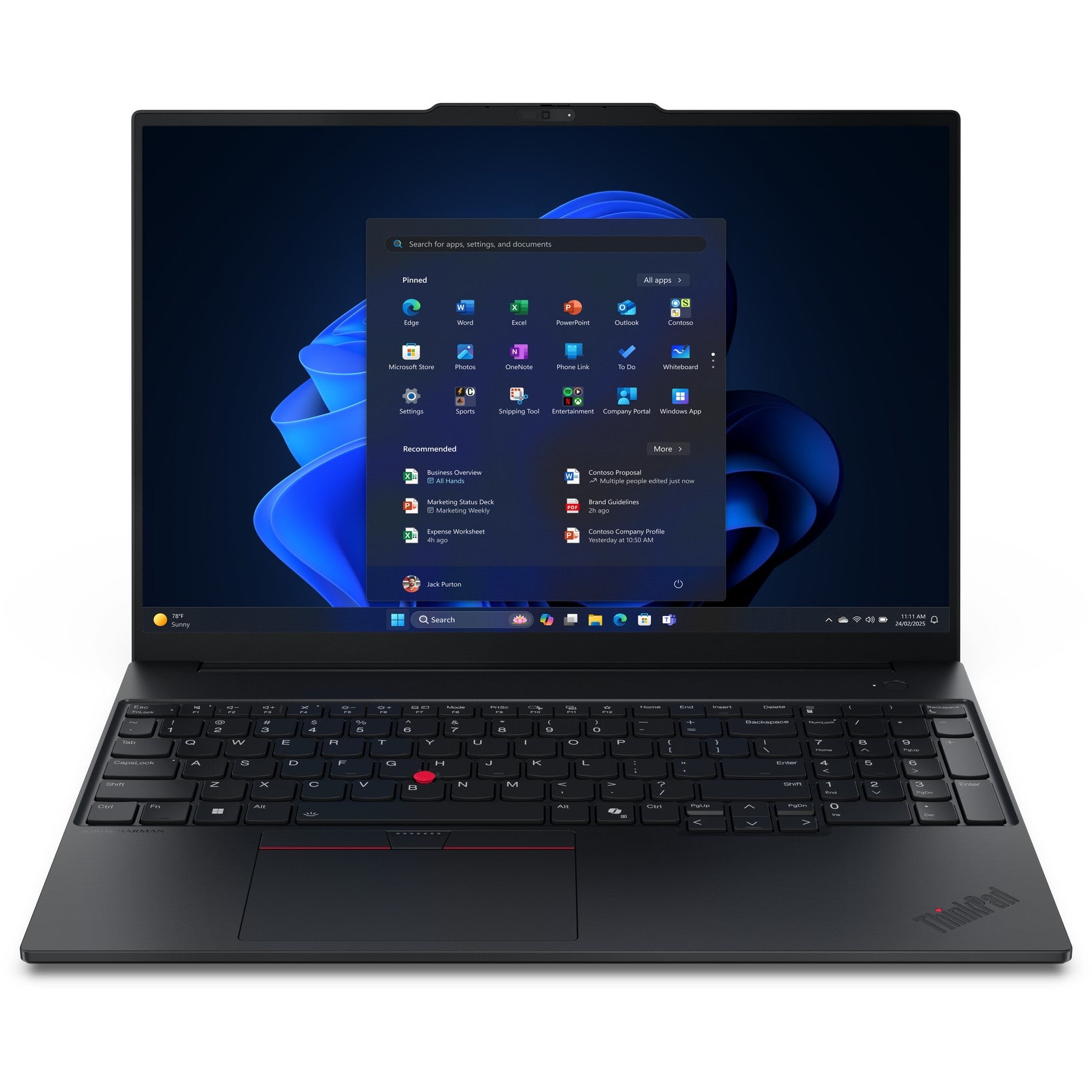 Lenovo ThinkPad E16 G3 16" Ultra7 255H 16/512 WUXGA W11P
