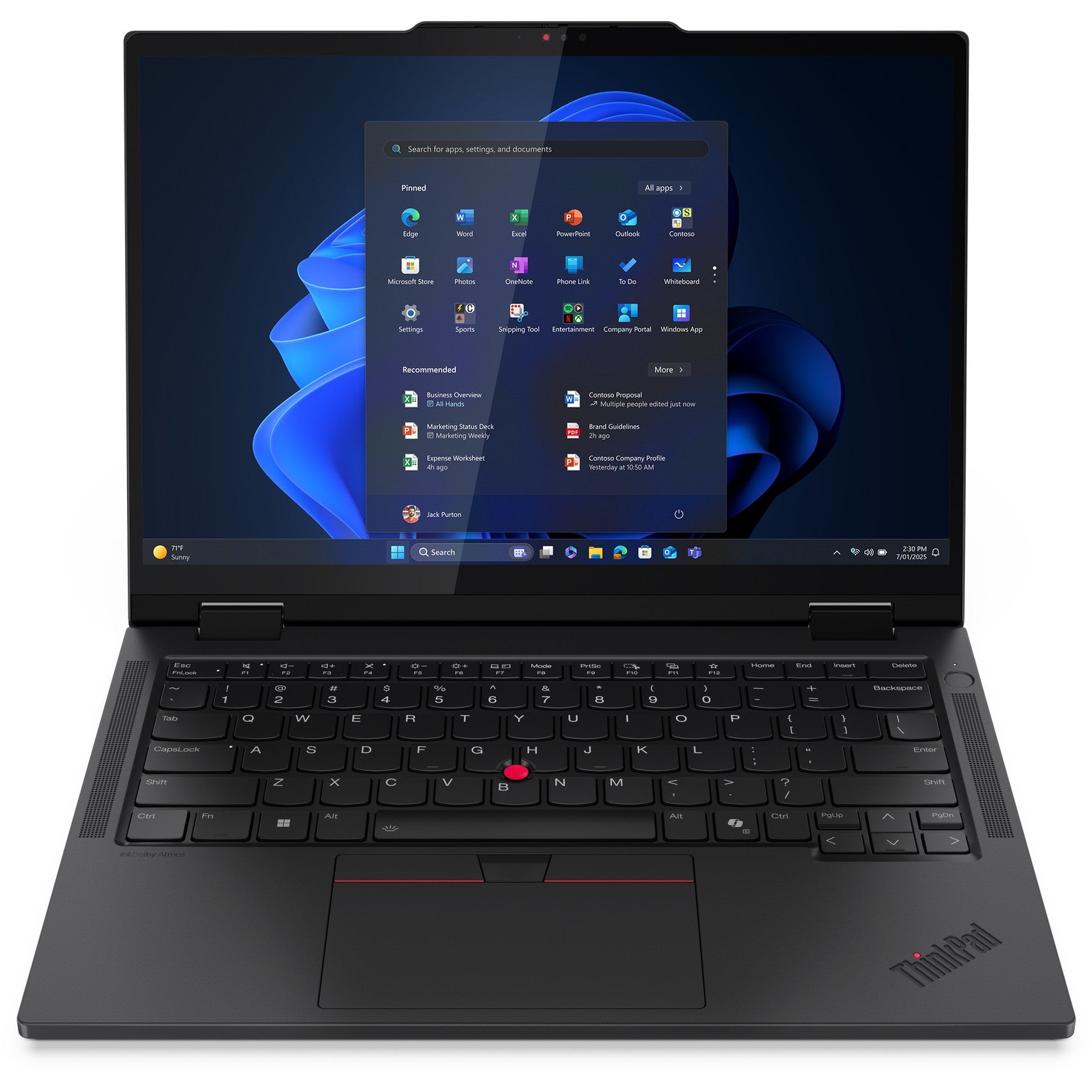 Lenovo ThinkPad T14s 2in1 G1 14" Ultra7 255U 32/1TB WUXGA W11P
