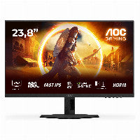 AOC 60.4cm (23.8") 16:09 2xHDMI+DP IPS black-red