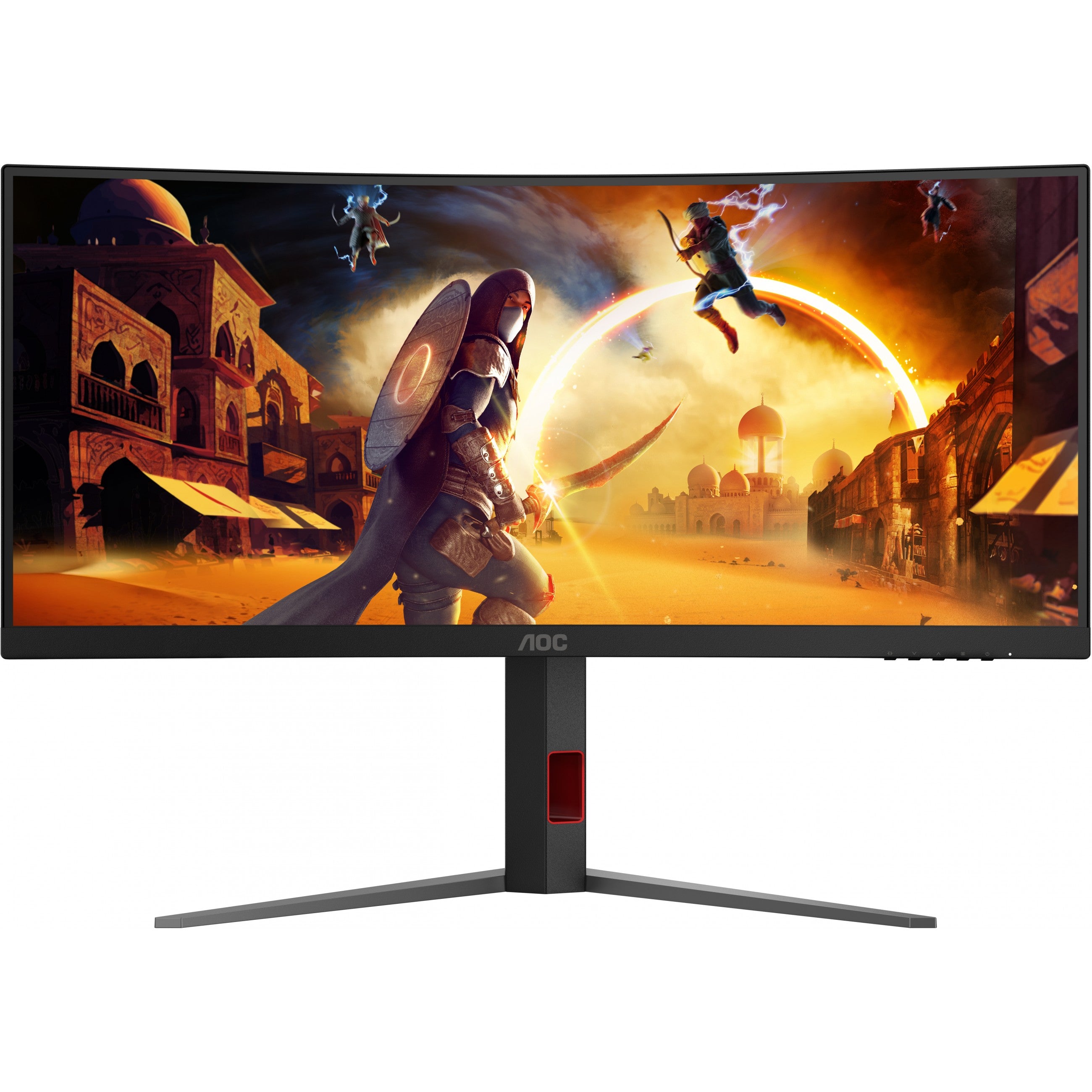 AOC 86.4cm (34") CU34G4 21:09 HDMI+DP black/red