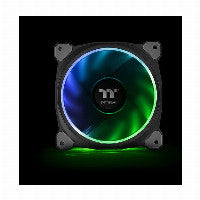 Thermaltake Riing Plus 140mm Black Addressable RGB PWM 3-Pack