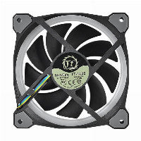 Thermaltake Riing Plus 140mm Black Addressable RGB PWM 3-Pack