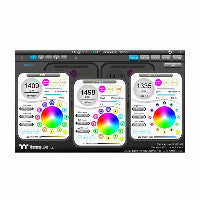 Thermaltake Riing Plus 140mm Black Addressable RGB PWM 3-Pack