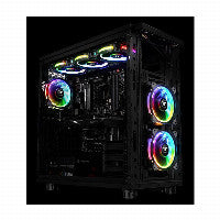 Thermaltake Riing Plus 140mm Black Addressable RGB PWM 3-Pack