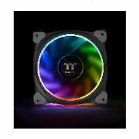 Thermaltake Riing Plus 140mm Black Addressable RGB PWM 3-Pack