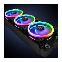 Thermaltake Riing Trio 12 TT Premium Edition 120mm Black RGB PWM 3-Pack
