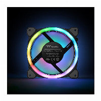 Thermaltake Riing Trio 12 TT Premium Edition 120mm Black RGB PWM 3-Pack