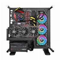 Thermaltake Floe DX RGB 360 TT Premium Edition 42.45 CFM Water 360mm Black / Gray