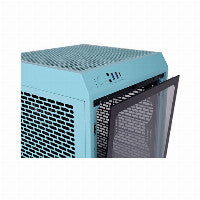 Thermaltake The Tower 200 Mini-ITX Tower Turquoise Tempered Glass Side Panel