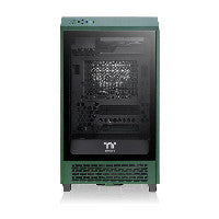 Thermaltake The Tower 200 Mini-ITX Tower Green Tempered Glass Side Panel