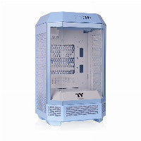 Thermaltake The Tower 250 Mini-ITX Tower Blue / White Tempered Glass Side Panel, USB 3.2 Gen 2 Type-C, USB 3.2 Gen 1 Type-A