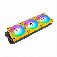 Thermaltake CT140 EX 140mm Yellow ARGB Sync PWM 90.3 CFM 3-Pack
