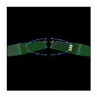 Thermaltake CT120 EX 120mm Green / Black Addressable RGB PWM 68 CFM 3-Pack