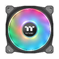 140mm Thermaltake Riing Duo 14 RGB Radiator Fan 3 Pack Dual Riing