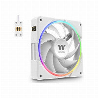 Ventilateur 120mm Thermaltake TS120 EX RGB blanc, pack de 3