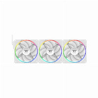 Ventilateur 120mm Thermaltake TS120 EX RGB blanc, pack de 3