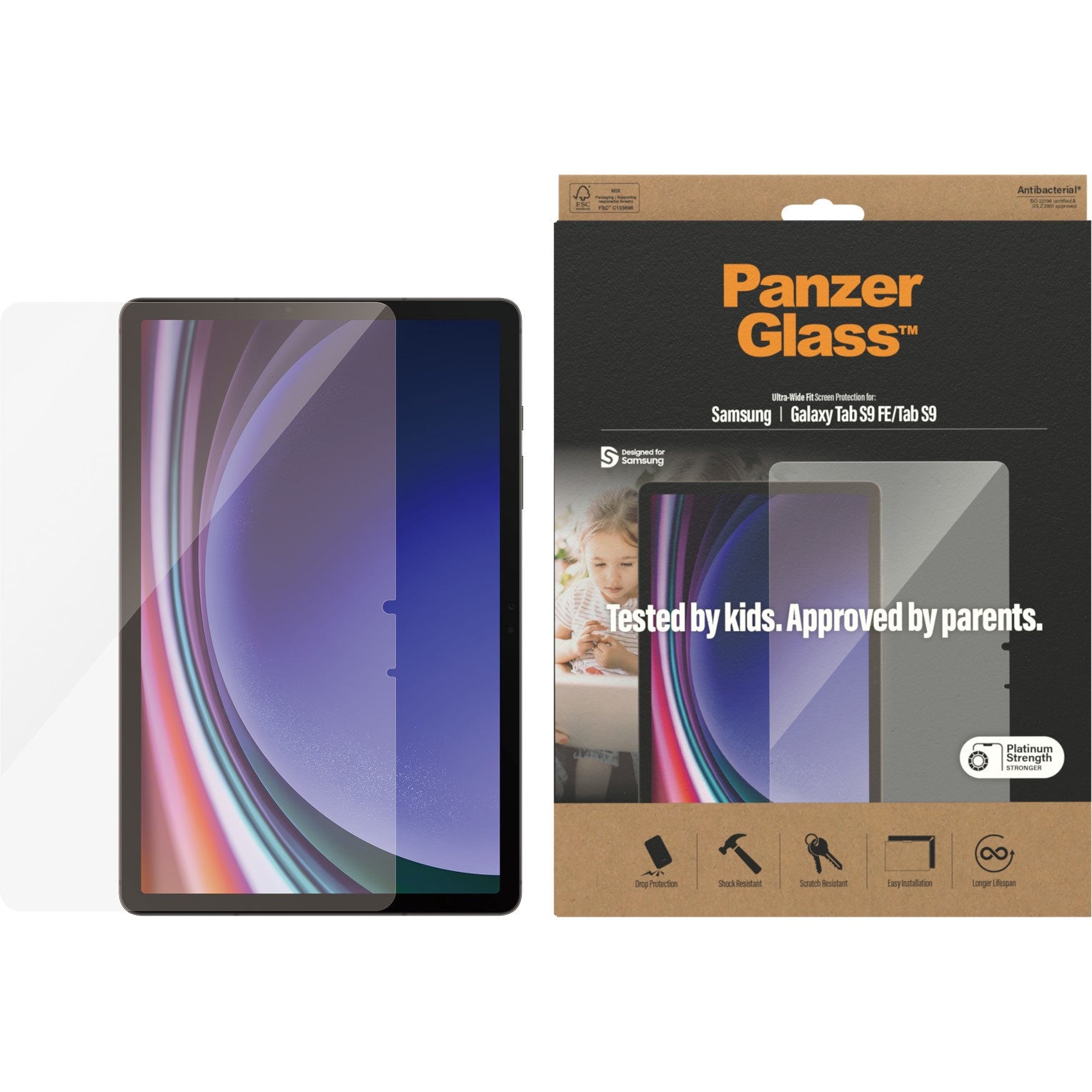 PanzerGlass Samsung Galaxy Tab S9 / S9 FE UWF