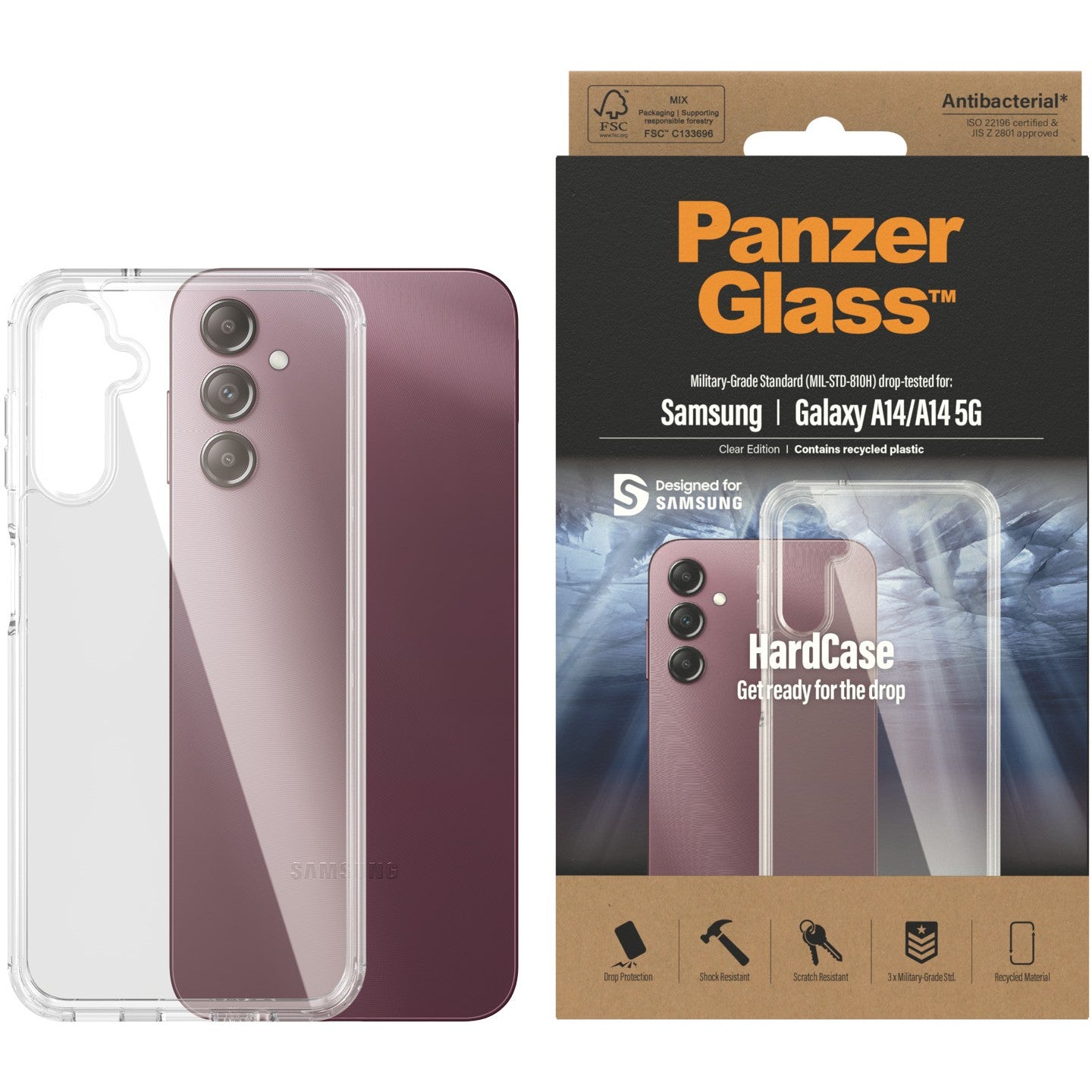 PanzerGlass Hardcase for Samsung Galaxy A14 5G AB