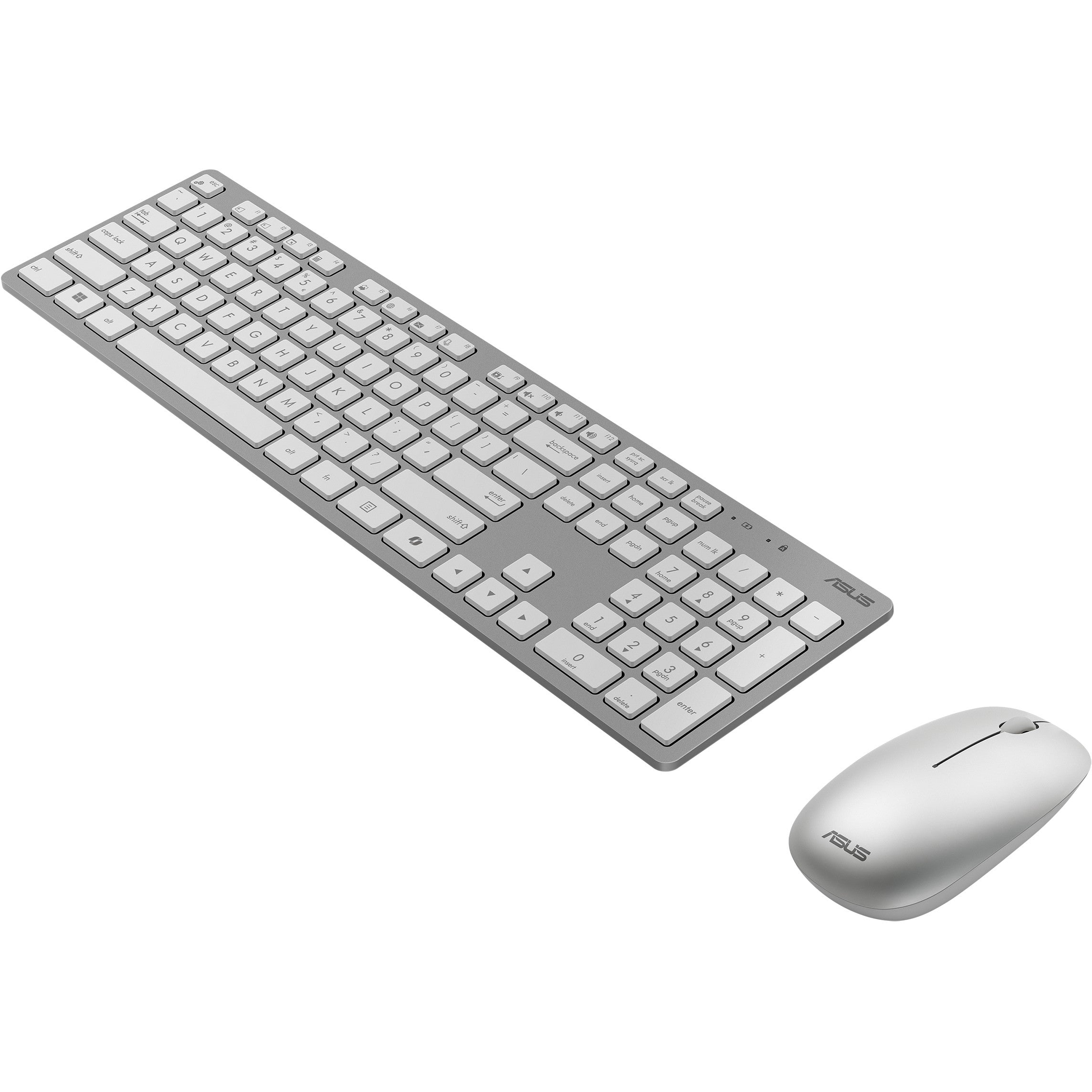 Asus W5000 kabelloses Tastatur-Maus-Set. dt. Layout. Weiß