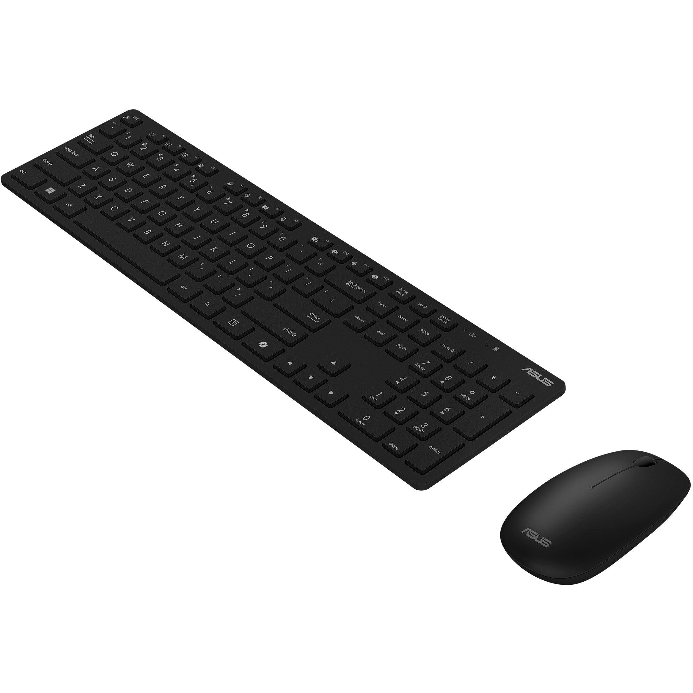 Asus W5000 kabelloses Tastatur-Maus-Set. dt. Layout. Schwarz