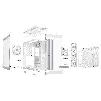 be quiet! Midi be quiet! LIGHT BASE 900 FX White – Ansicht 5