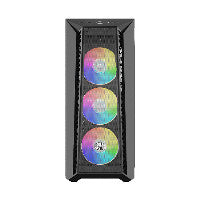 Cooler Master MasterBox 520 Mesh ATX Mid Tower Black / White Tempered Glass Side Panel