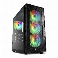 Sharkoon TG6M RGB ATX 1xGlas Black