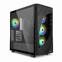 Sharkoon Rebel C80G RGB ATX 1xVerre Noir