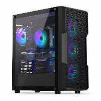 ENDORFY Regnum 400 ARGB ATX Mid Tower Black Tempered Glass Side Panel